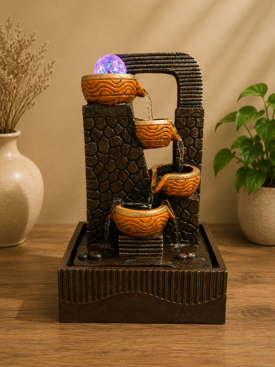 Sculpted Bowl Water Feature